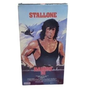 Rambo III VHS (1988) – Sylvester Stallone | Action/War Classic
